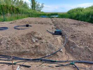 Hunter automata öntözőrendszer tervezés és kivitelezés