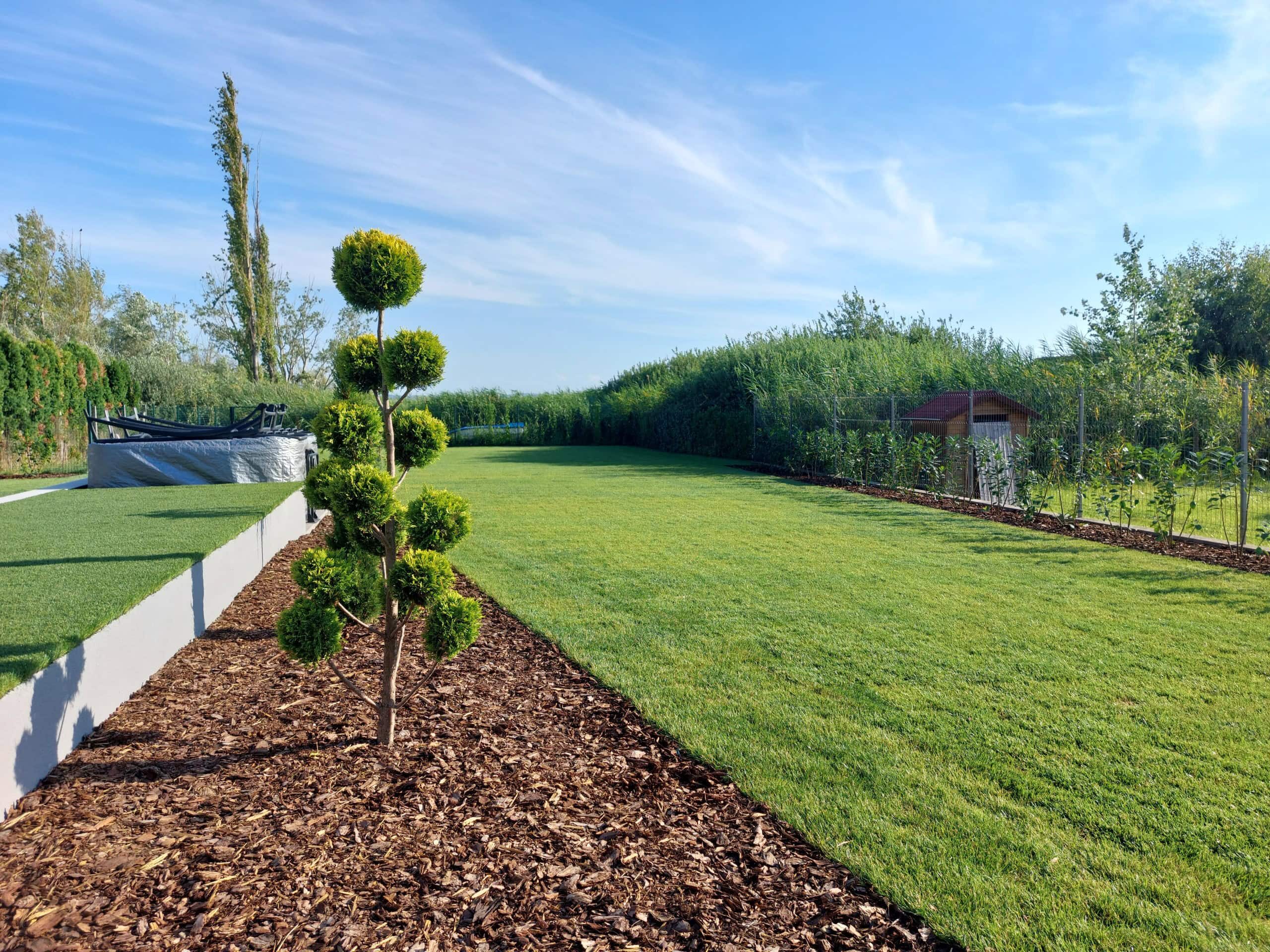 Profi kertépítés saját gépekkel